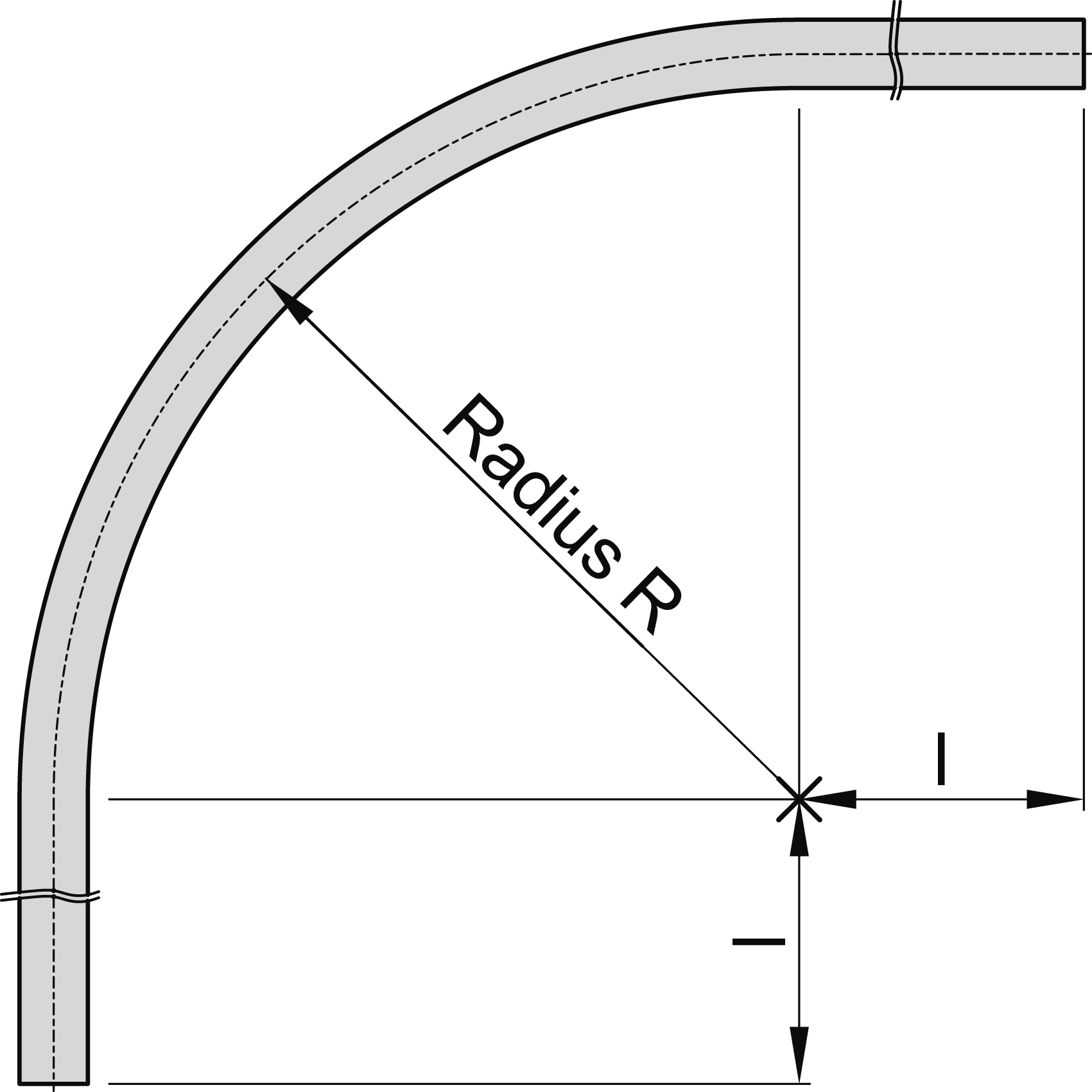 Laufrohrbogen Schiebetor MEA Gr- 5 verzinkt 90 Grad 10337049-60-0210.7