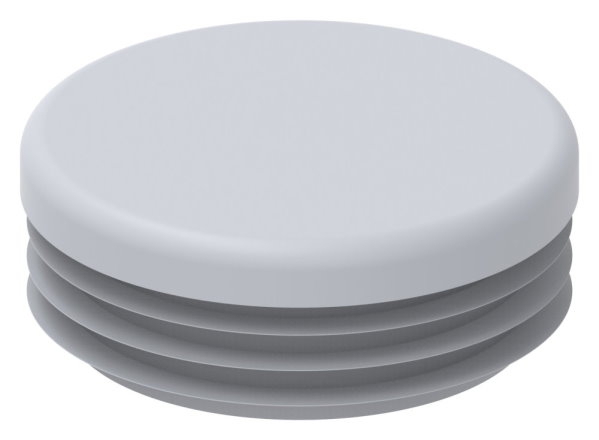 Capuchon en plastique pour tube rond 42.4mm