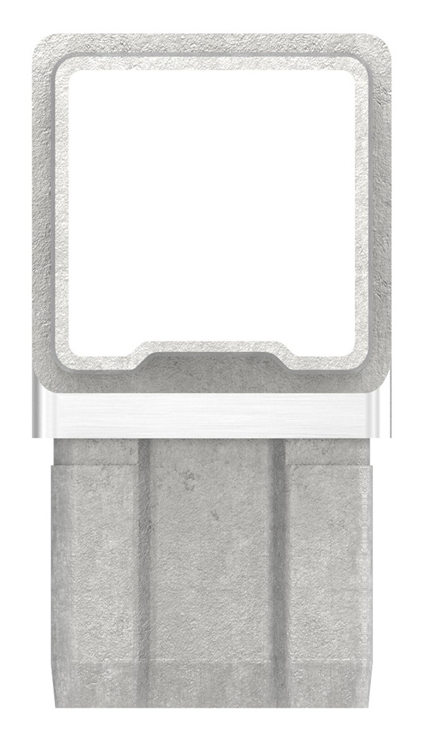 Connecteur pour tube 40x40x2mm, V4A