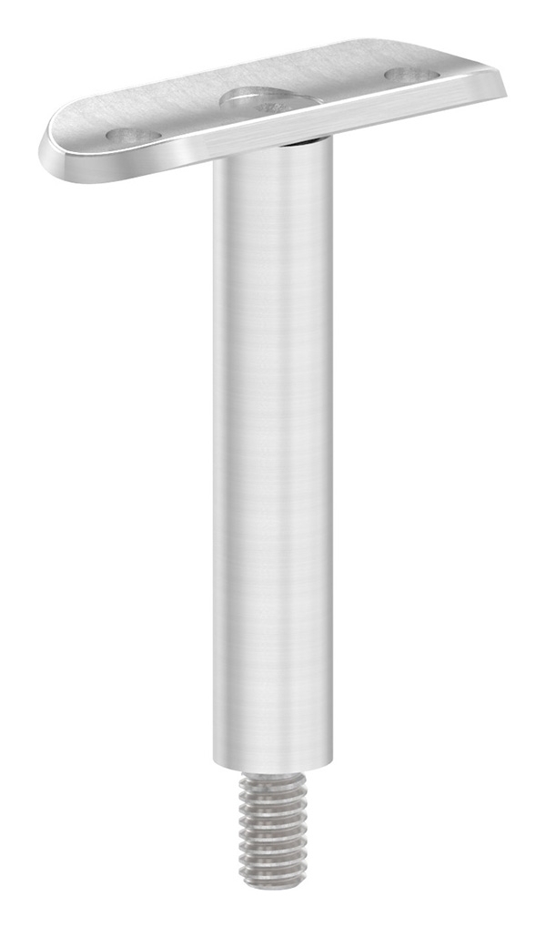 Goupille avec plaque de retenue | Raccord : Ø 42.4 mm | V2A