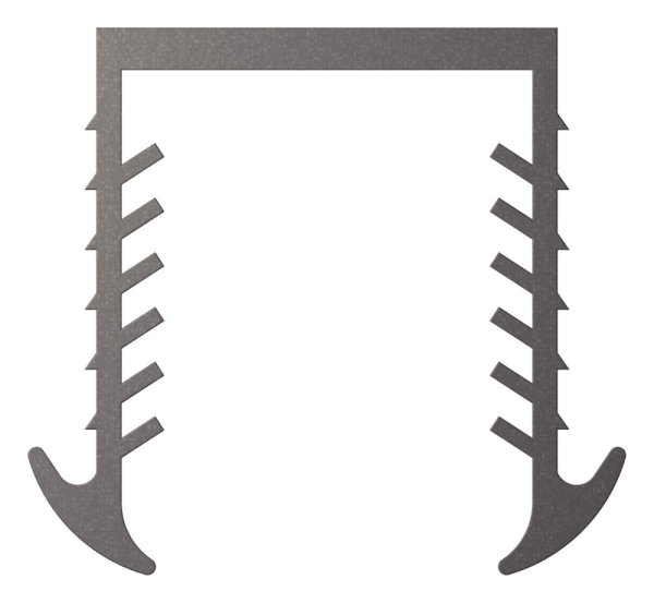 Keildichtung Glas 20-76 – 21-52mm- fuer Nut 27 x 30mm- Laenge 3m- EPDM-88-1160367-GU.3M