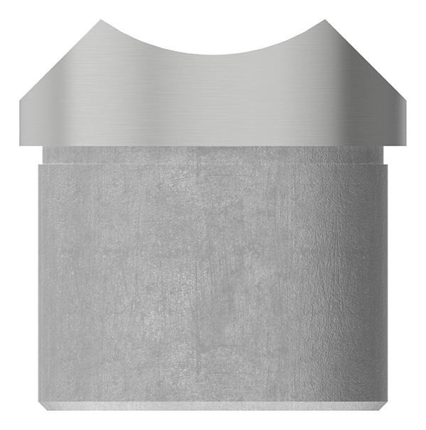 Sellette à coller pour tube rond Ø 42,4x2,0 mm V2A