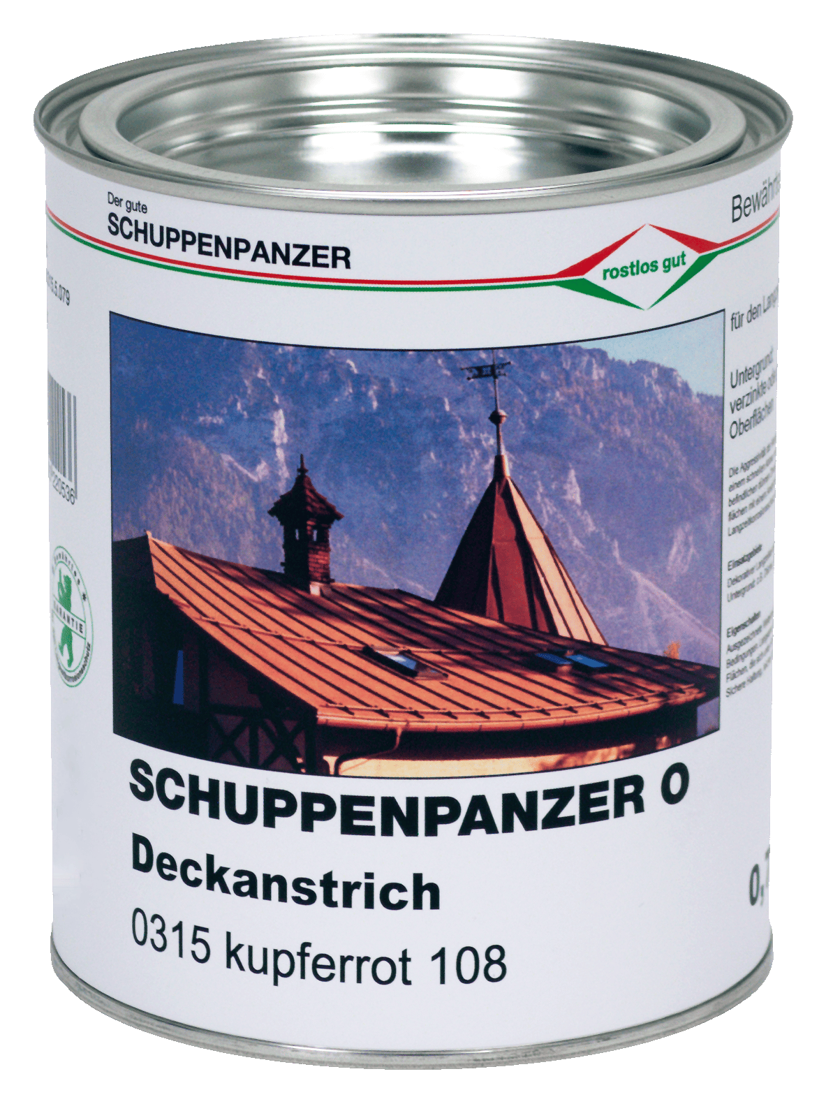 Schuppepanzer O Dächer