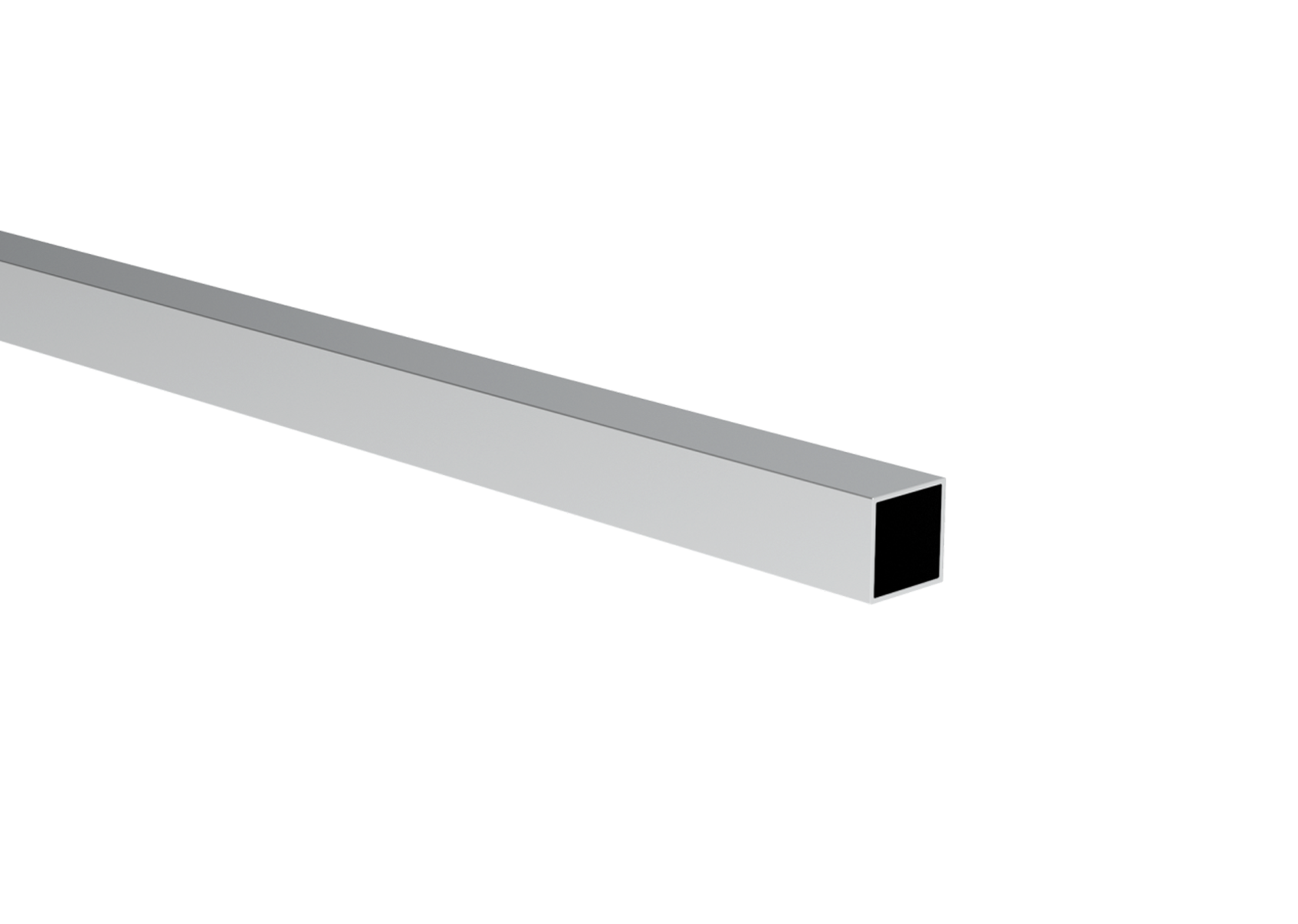Vierkantrohr Stahl feuerverzinkt 30 x 30 x 1-25 mm L = 6000 mm-89-11ZN30X30X1256000-A.4