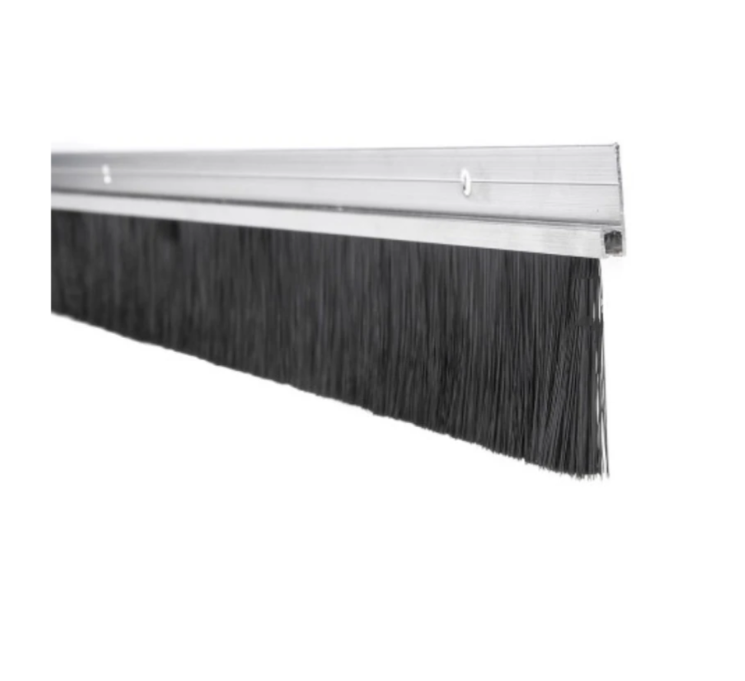 Buerstendichtung Aluminium L=1000 mm Profil 16x5 mm Buerstenhoehe 46 mm-89-11H7Y46X1000-A.4