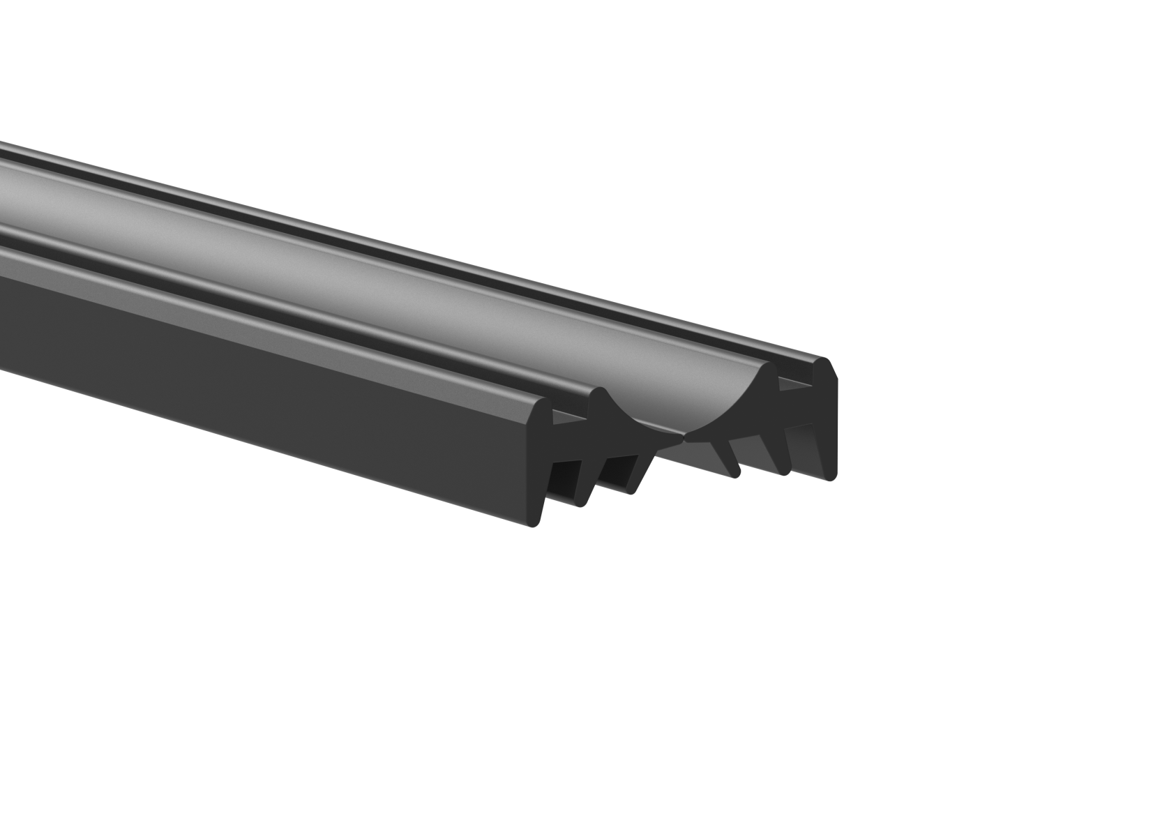 Dichtprofil EPDM fuer 2 mm Glas Zaunfuellung Schwarz-89-11A19PC20X16002M-A.4