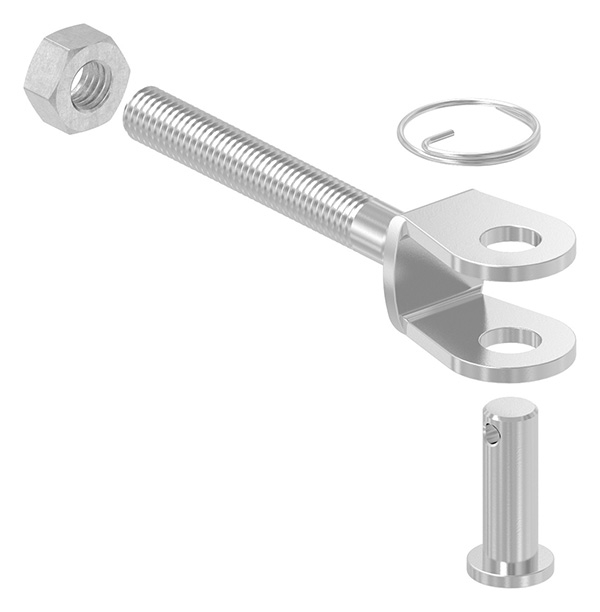 Gabelterminal Edelstahl V4A Aussengewinde M8 rechts-88.11100058008
