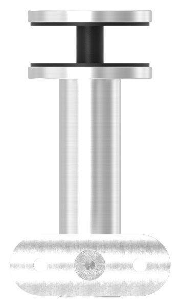 Handlaufhalter fuer Glas mit Halteplatte 42-4 mm V2A-11-2061.4