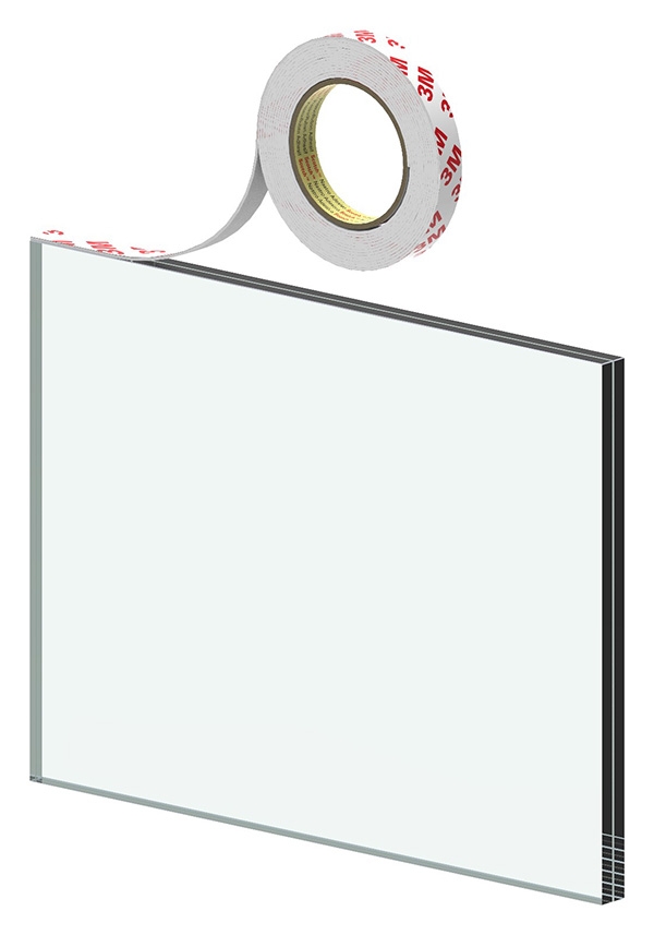 Klebestreifen - fuer Glas 20-76 - 21-52 mm - VHB-Klebeband-11-9021.7