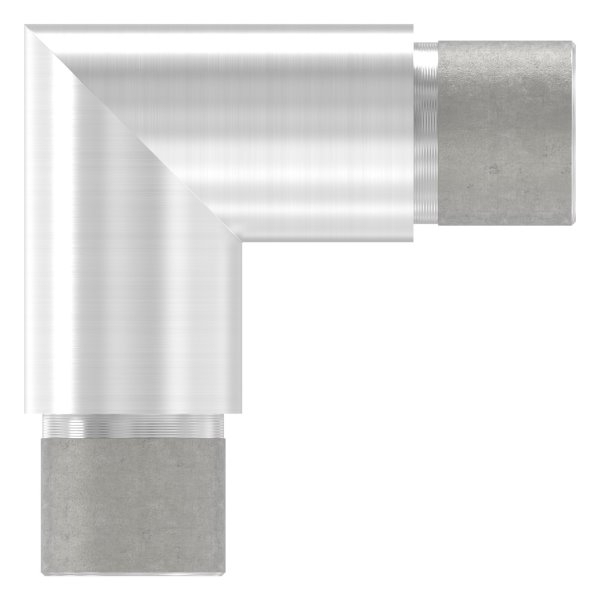 Pièce d'angle 90°, pour tube 26,9 x 2,0mm, V2A