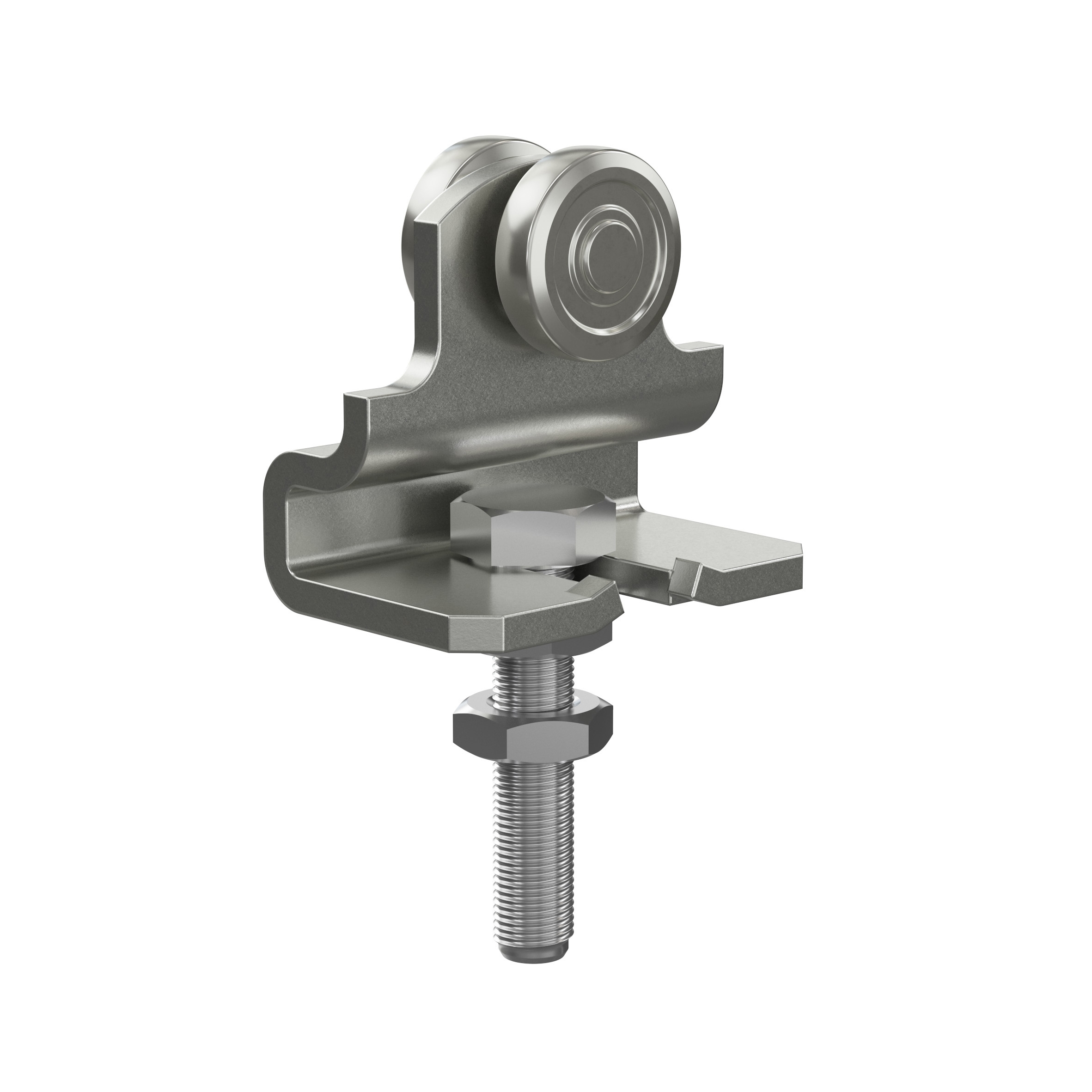 Einfachrolle Schiebetor MEA Gr- 2 verzinkt Ø 35 mm bis 200 kg 10336320-60-0147.7