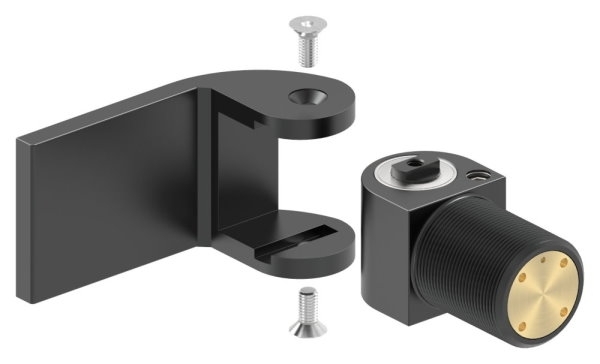 Charnière de portail 180° à fermeture automatique soudable sans butée
