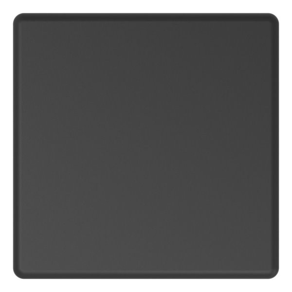 Capuchon plastique pour tube carré 60x60mm