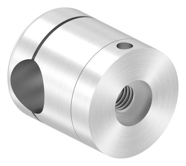 Support de base Brenk pour barres Ø 14mm, ALU