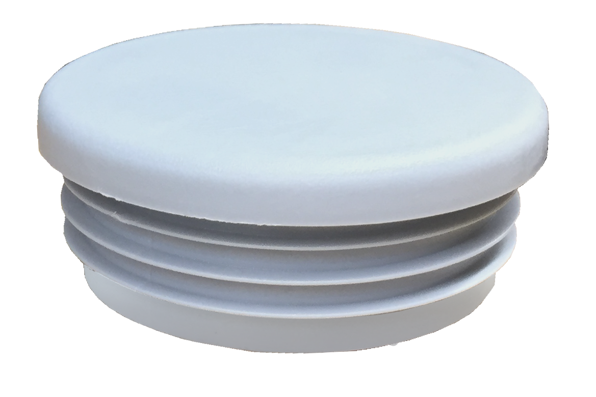 Rohrverbinder - Kunststoffstopfen hellgrau - 133T21 - 21-3 x 1-5 - 2-5 mm - 1-2-133T21