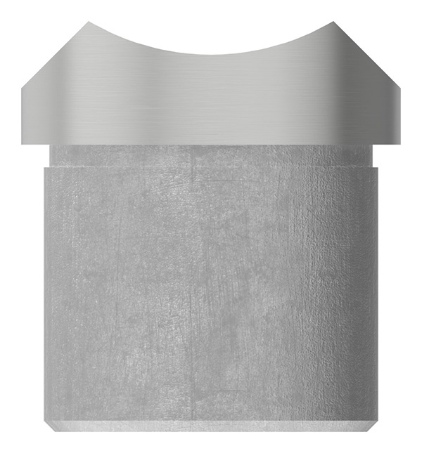 Sellette à coller pour tube rond Ø 33,7x2,0 mm V2A
