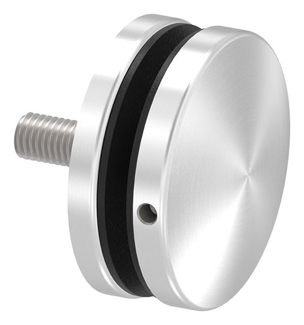 Glaspunkthalter Ø 72 mm fuer Anschluss- flach V2A - V4A-10-GPH72.1