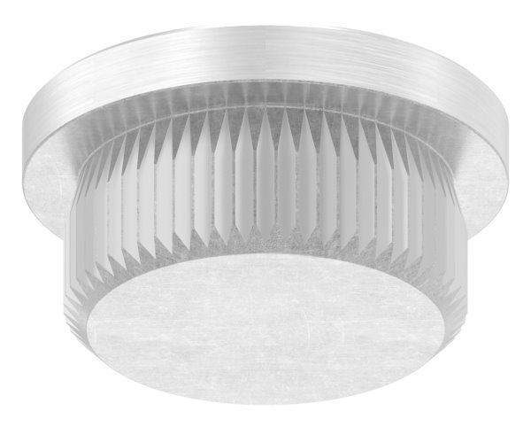 Rohrstopfen fuer Ø 21-3x2-0 mm flach zum Einschlagen V2A-11-5016.4