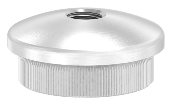 Bouchon légèrement incurvé V2A avec M8 pour Ø 33,7x2,6 m Bouchon légèrement incurvé V2A avec M8 pour Ø 33,7x2,6 m