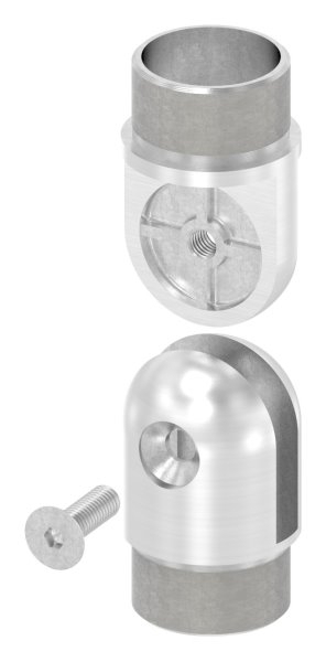 Pièce d'articulation pour tube rond Ø 42.4x2.5 mm V2A
