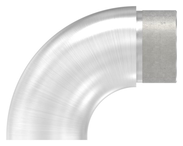 Embout 90° plat, pour tube 40.0 x 2.0mm