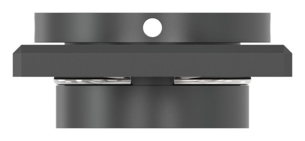 Montageplatte Aluminium 65 x 100 mm eckig zum Schrauben-88-11180-6026-02.S