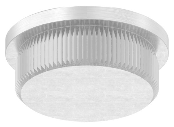 Einsteckkappe V2A Edelstahl fuer Rohr Ø 30 mm- Wandstaerke 2 mm- flach zum Einschlagen-11-5002.4
