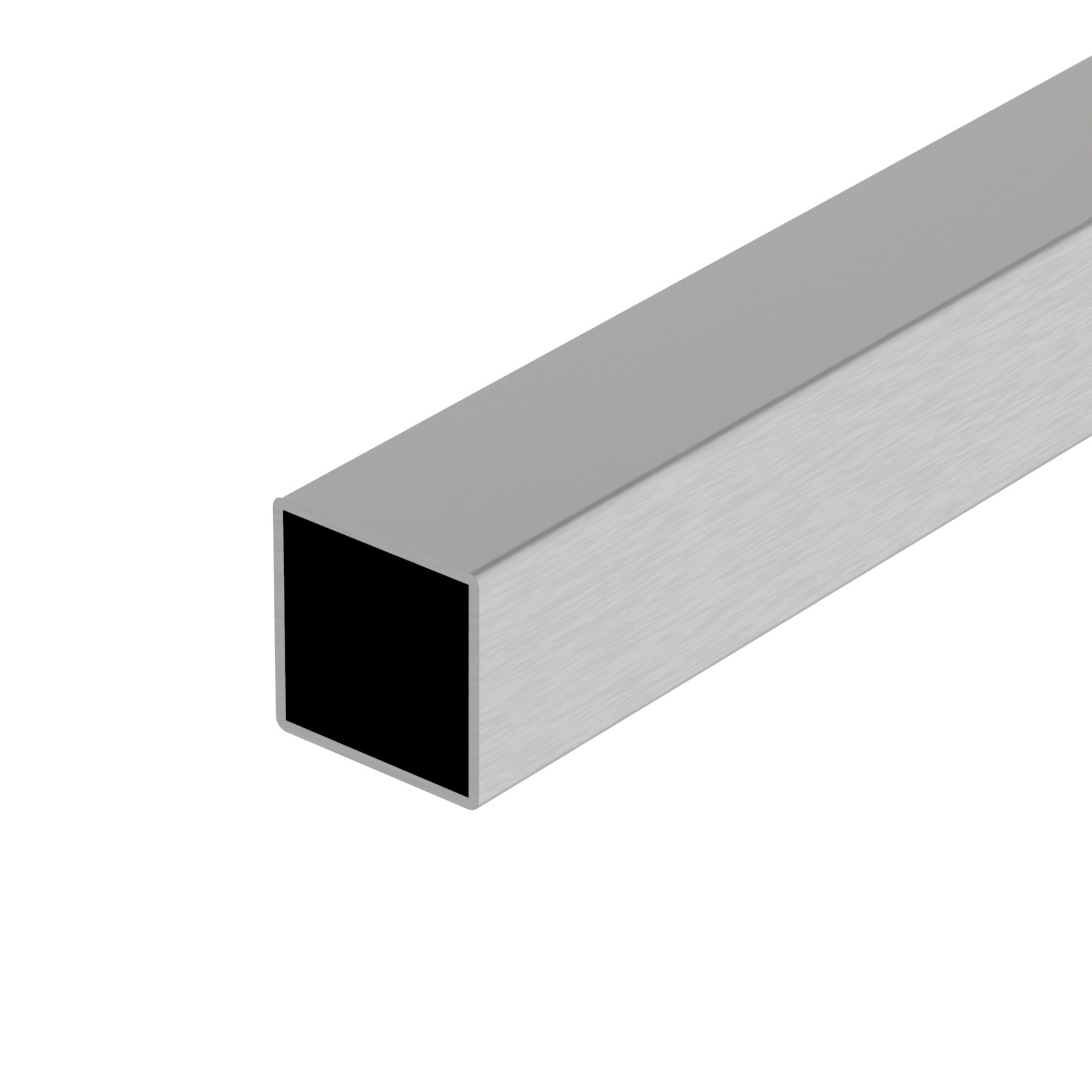 Vierkantrohr Edelstahl AISI 316 40x40x2 mm geschliffen 6000 mm-89-11A1440X40X26000-A.4