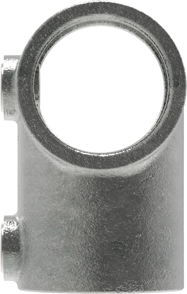 Rohrverbinder T-Stueck kurz Ø 21-3 mm -1-2- - Temperguss verzinkt - 101T21-101T21