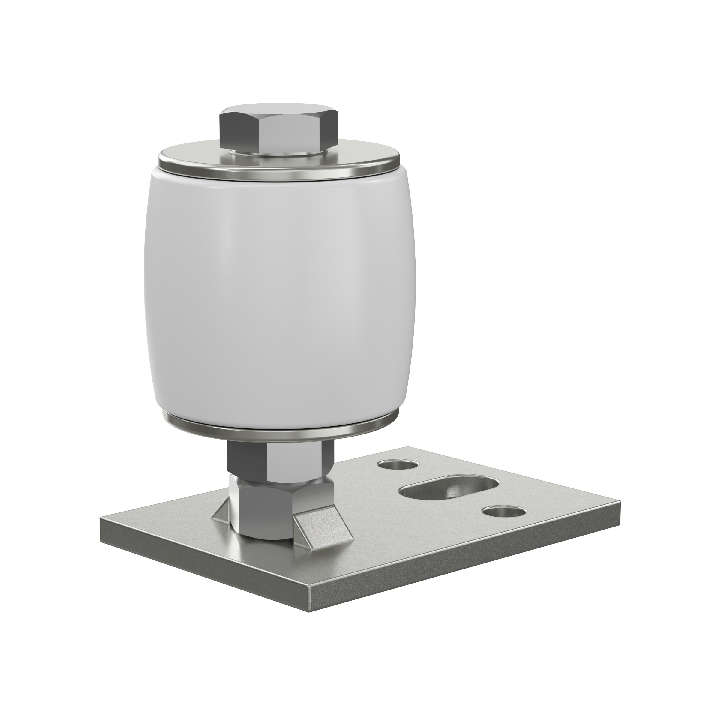 Rouleau de guidage externe avec plaque de taille 50