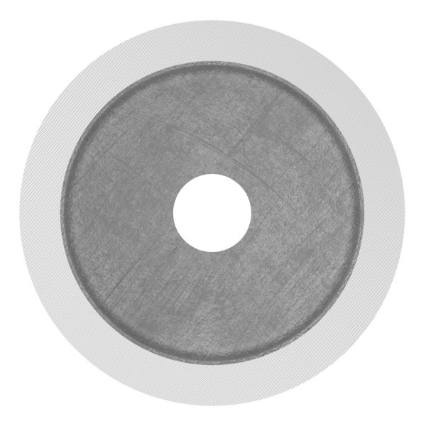 Glaspunkthalter-Unterteil Ø 52 mm- V2A- Hoehe- 30 mm-10-5100.4UT30