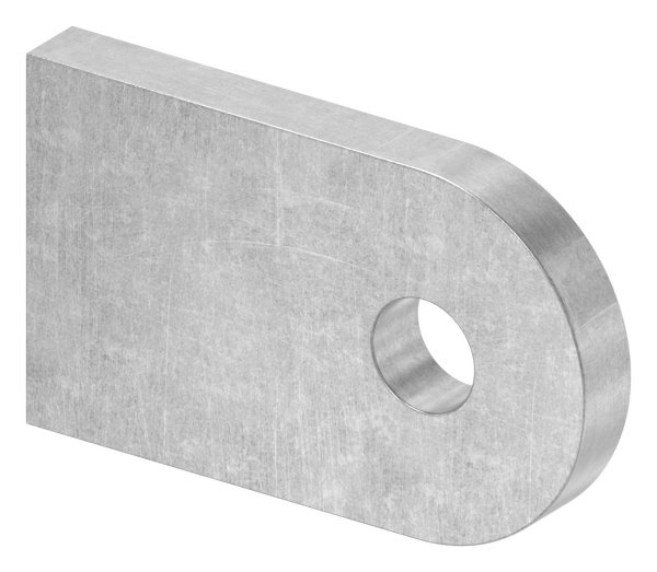 Anschweisslasche Stahl S235JR 50 x 30 x 6 mm Rundloch 9 mm-30-3556.8