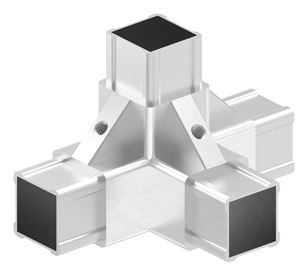 CORNECT Pièce en T avec sortie latérale Set