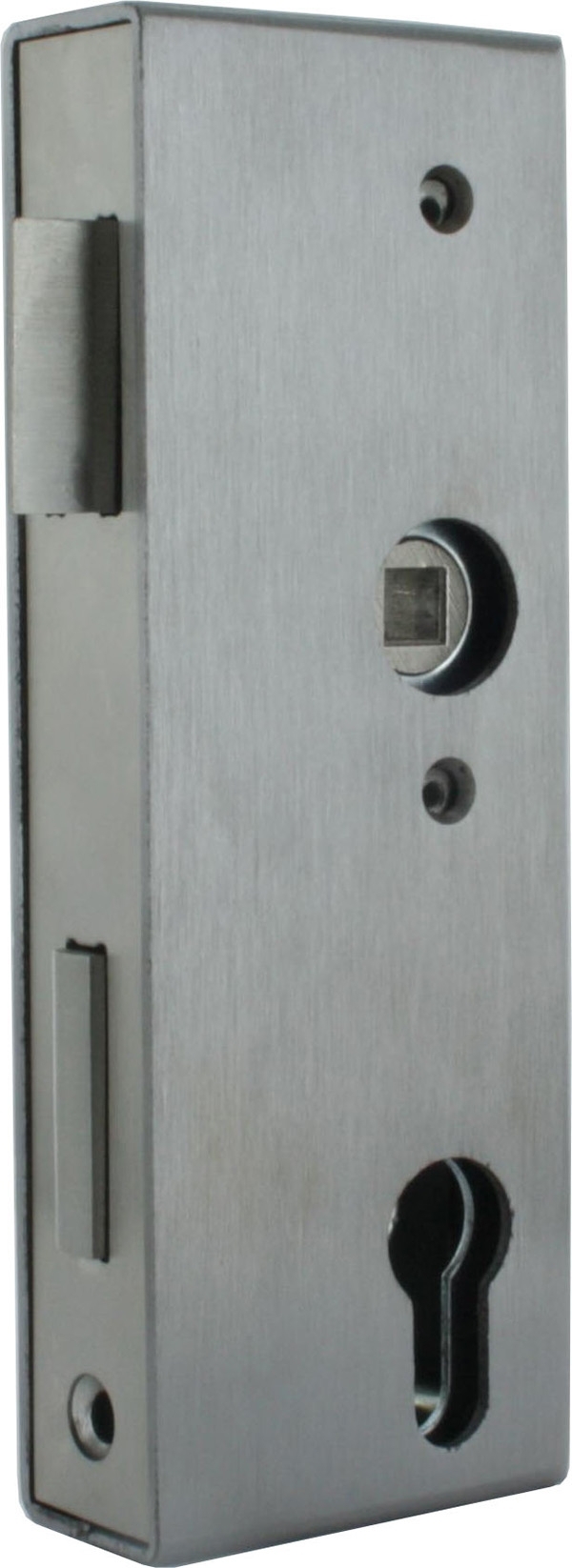 Kastenschloss verzinkt 40x60x173 mm mit Stulp- Riegel - Falle-88-113807.40