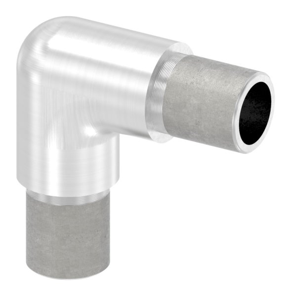 Coude 90° étroit, pour tube 21,3 x 2,0mm, V2A