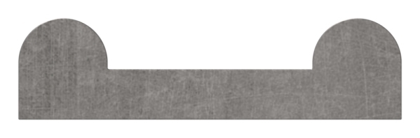 Hespeneisen 30x8x4 mm Profilstahl 3000mm S235JR roh-30-1472.8