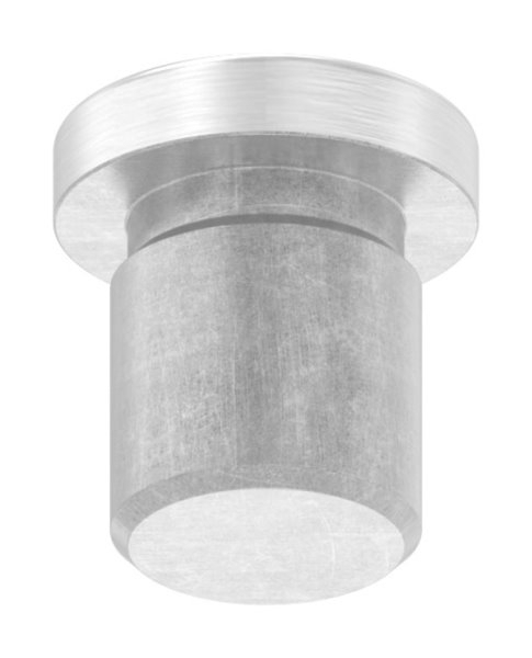 Bouchon légèrement bombé V2A matériau plein pour Ø 12,0x1,5 mm