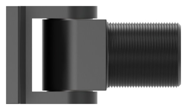 Charnière de porte 180° sans fonction de fermeture automatique vissable
