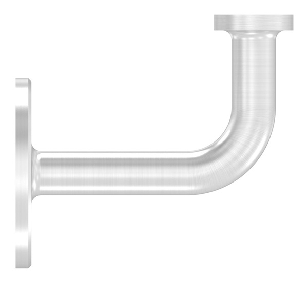 Handlaufhalter V2A Ronde Ø 60x5 mm- Wandabstand 75 mm- Kabeldurchfuehrung LED-88-1150218-240.00