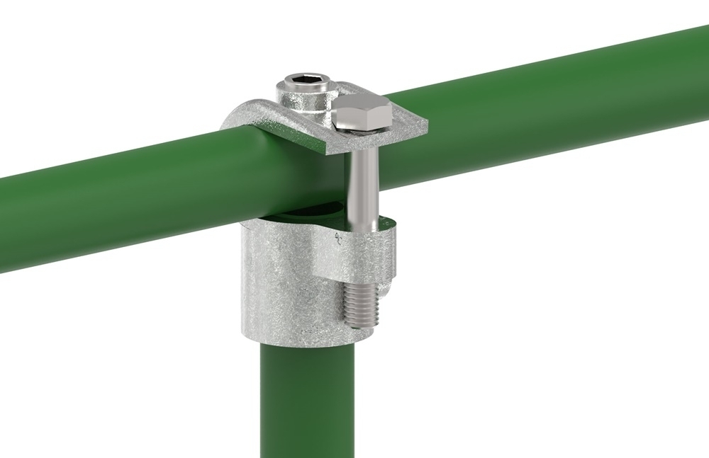 Rohrverbinder - T-Stueck offen - 135 - 33-7 mm - 60-3 mm - 1- - 2- - Feuerverzinkt u. Elektrogalvanisiert-135