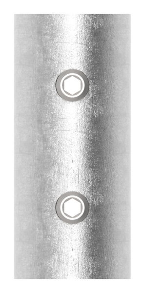 Manchon de raccordement pour tube rond Ø 33,7x2,5 mm V2A