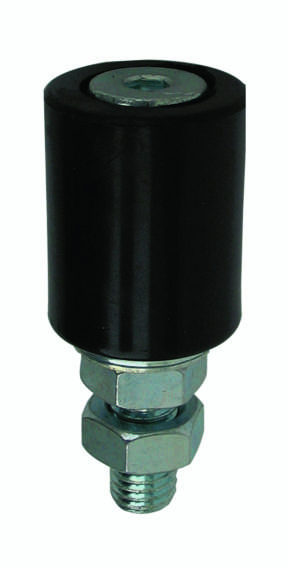 Fuehrungsrolle Nylon schwarz Ø 41 mm Stahl verzinkt Gewinde M16-89-11H0442B-A.4