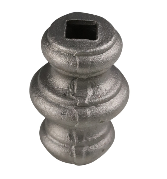 Zierhuelse - Masse- 45x67 mm - Lochung- 12-5x12-5 mm - Stahl S235JR- roh-30-3623.8