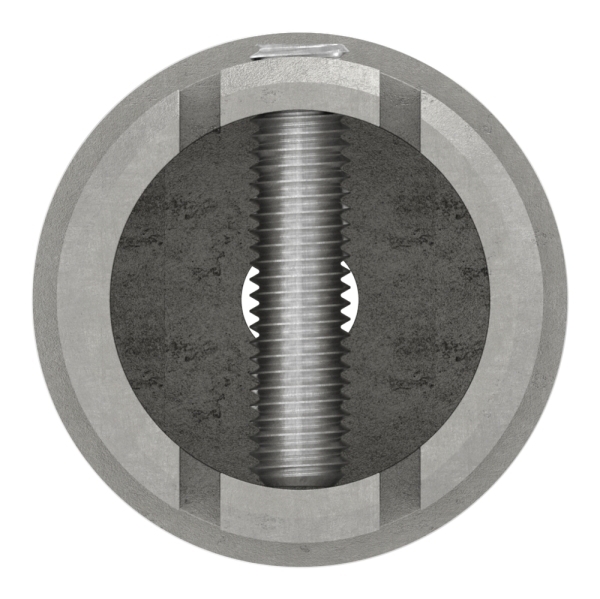 Pièce de raccordement 90° pour tube rond Ø 42.4x2.0 mm V2A