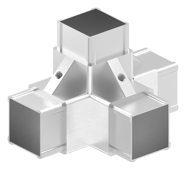 CORNECT Pièce en T avec sortie latérale Set