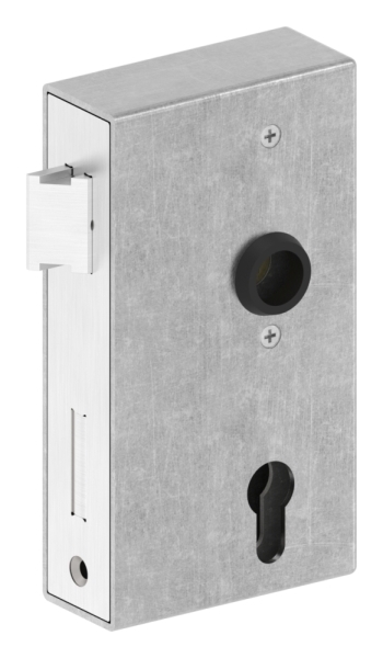 Kastenschloss verzinkt 40x94-5x173 mm mit Edelstahl Stulp-30-3202.8