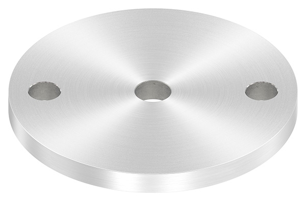 Ankerplatte Ø 100 x 8 mm mit Zentrierbohrung- Ø 12-5 mm V2A-11-2225R.4