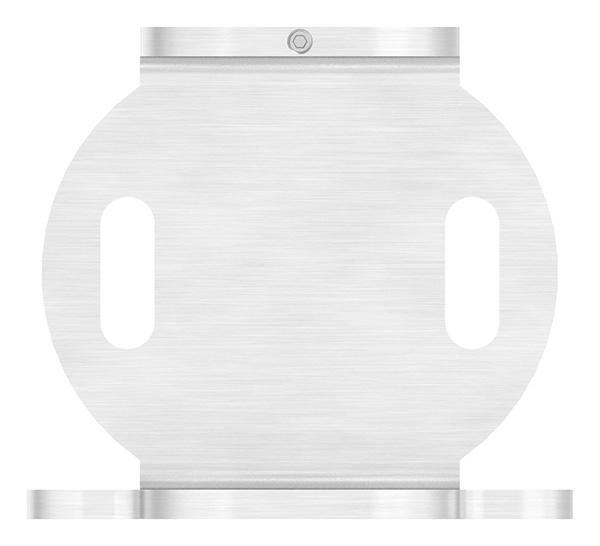 Fixation murale pour poteau de garde-corps pour tube 42,4 mm